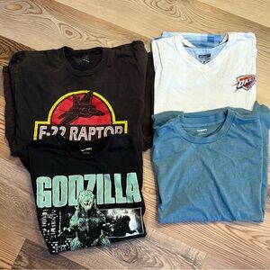 LOT OF 4: Men’s Graphic T-Shirts